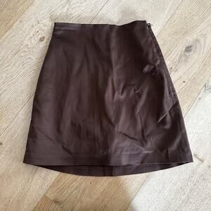 CULTNAKED - Mini Skort in Brown